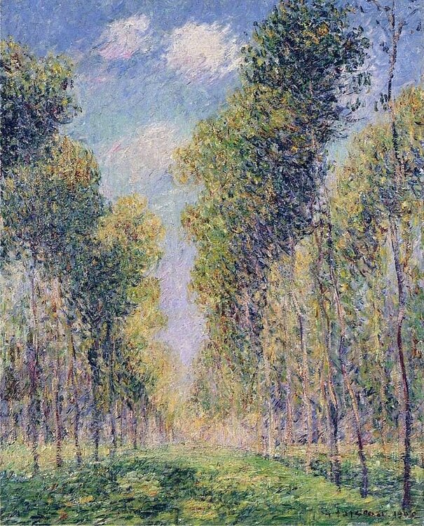 Gustave Loiseau_ Alley of Poplars, 1900.jpg