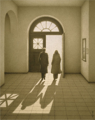 At the Exit (1986) by Quint Buchholz.jpg