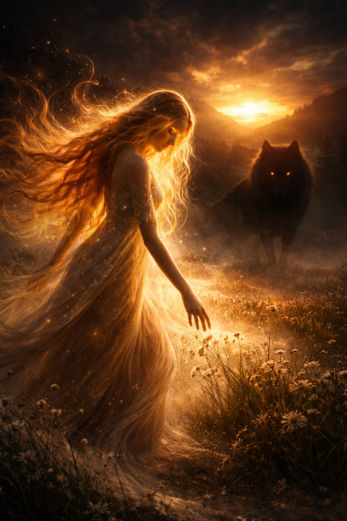 Sól et le loup noir mystique.png